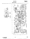 WIRING DIAGRAM Diagram and Parts List for FRS24WSCB3  Frigidaire Refrigerator