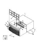 Part Location Diagram of 309613522 Frigidaire DIAL PLATE