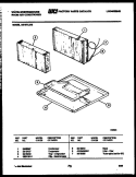 UNIT PARTS Diagram and Parts List for AS187L2K2  Frigidaire Air Conditioner