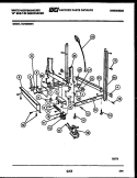 POWER DRY AND MOTOR PARTS Diagram and Parts List for SU182NXR1  Frigidaire Dishwasher