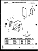 ELECTRICAL PARTS Diagram and Parts List for AR18NS8E1  Frigidaire Air Conditioner