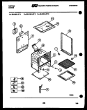 BODY PARTS Diagram and Parts List for 30-2138-66-02  Tappan Range