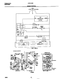 WIRING DIAGRAM Diagram and Parts List for FRT21NNCW2  Frigidaire Refrigerator