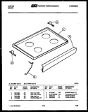 BODY PARTS Diagram and Parts List for 31-4998-00-02  Tappan Range