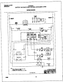 WIRING DIAGRAM Diagram and Parts List for FGF355CGSC  Frigidaire Range