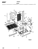 SYSTEM Diagram and Parts List for FRS24WPBD1  Frigidaire Refrigerator