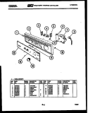 Part Location Diagram of 8057609 Frigidaire ESCUTCHEON