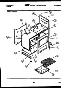 BODY PARTS Diagram and Parts List for G30PCL3  Frigidaire Range