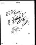 BACKGUARD Diagram and Parts List for 30-3342-00-01  Tappan Range