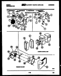 REFRIGERATOR CONTROL ASSEMBLY, DAMP Diagram and Parts List for RS22F9WS1F  Gibson Refrigerator