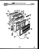 CABINET PARTS Diagram and Parts List for A11ME5E1  Frigidaire Air Conditioner