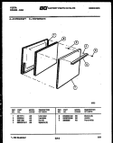 DOOR PARTS Diagram and Parts List for 21KPMAWAN7-32  Tappan Range