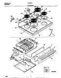 Part Location Diagram of 316093500 Frigidaire THERMO DISC