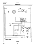WIRING SCHEMATIC Diagram and Parts List for FGF366AUA  Frigidaire Range