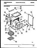 BODY PARTS Diagram and Parts List for KF330JDW5  Frigidaire Range