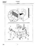 SYSTEM Diagram and Parts List for FFU20F9GW0  Frigidaire Freezer