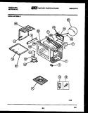 WRAPPER AND BODY PARTS Diagram and Parts List for MC1335L5  Frigidaire Microwave