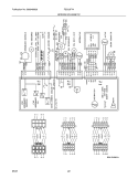 WIRING SCHEMATIC Diagram and Parts List for FSC23F7HB1  Frigidaire Refrigerator