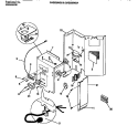 CONTROLS Diagram and Parts List for GAS228W2A1  Gibson Air Conditioner