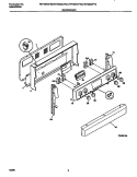 Part Location Diagram of 316101514 Frigidaire Overlay - Black