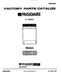WASHER, 27`` Diagram and Parts List for WA3900AWW3  Frigidaire Washer