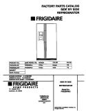 COVER Diagram and Parts List for FRS26KR4JQ1  Frigidaire Refrigerator