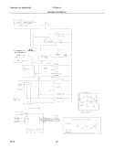 WIRING SCHEMATIC Diagram and Parts List for FFUS2613LM0  Frigidaire Refrigerator