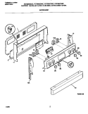 Part Location Diagram of 316100534 Frigidaire PANEL