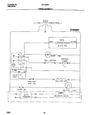 WIRING DIAGRAM Diagram and Parts List for FRT16CNHD2  Frigidaire Refrigerator