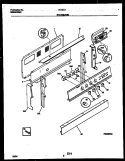 Part Location Diagram of 316014710 Frigidaire PANEL-CONTROL