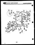 INNER DOOR PARTS Diagram and Parts List for DWU7025DR1  Kelvinator Dishwasher