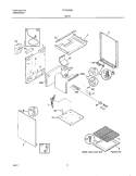 BODY Diagram and Parts List for TGF324BHDD  Tappan Range