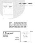 COVER Diagram and Parts List for FGF337EBD  Frigidaire Range