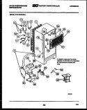 SYSTEM AND AUTOMATIC DEFROST PARTS Diagram and Parts List for RTG123GCH2A  Frigidaire Refrigerator