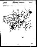 POWER CONTROL PARTS Diagram and Parts List for MCT690N  Frigidaire Microwave