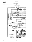 WIRING DIAGRAM Diagram and Parts List for FRS22WNCD5  Frigidaire Refrigerator