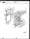 Part Location Diagram of 5303917391 Frigidaire PANEL-Refrigerator DOOR