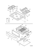 Part Location Diagram of 316409306 Frigidaire Panel,drawer ,stainless ,outer