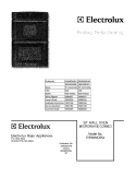 COVER Diagram and Parts List for EW30MC65JB1  Electrolux Microwave Oven Combo