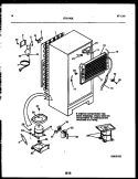SYSTEM AND AUTOMATIC DEFROST PARTS Diagram and Parts List for GTL142BK3  Frigidaire Refrigerator