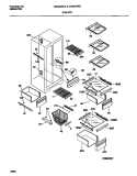 Part Location Diagram of 5303310341 Frigidaire FRONT-DELI TRAY