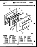 Part Location Diagram of 3017723 Frigidaire LINER-DOOR