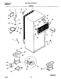 SYSTEM Diagram and Parts List for FRT21IPRHD2  Frigidaire Refrigerator