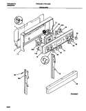 Part Location Diagram of 316033203 Frigidaire BRACKET-CLOCK Mounting