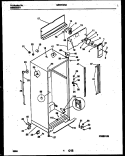 CABINET PARTS Diagram and Parts List for GRT21GRAD0  Gibson Refrigerator
