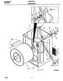 P16V0026 DRY CAB, HEATER Diagram and Parts List for FDG647RFS0  Frigidaire Dryer