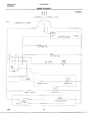 WIRING SCHEMATIC Diagram and Parts List for FRT18C4AW0  Frigidaire Refrigerator