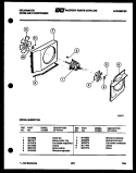 AIR HANDLING PARTS Diagram and Parts List for MH206F1QA  Kelvinator Air Conditioner