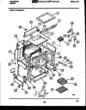 BODY PARTS Diagram and Parts List for REG433MNW2  Frigidaire Range