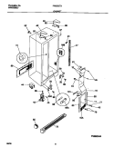 CABINET Diagram and Parts List for FRS23ZTJQ0  Frigidaire Refrigerator